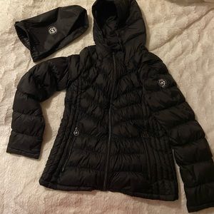 MK Feather jacket in a bag and